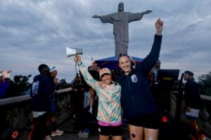 No Cristo Redentor, paranaense é campeã brasileira de ultramaratona de revezamento em esteiras @serraelitoral