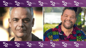 Ângelo Antônio e Babu Santana marcam as mãos na Calçada da Fama