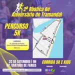 2ª Rústica de Aniversário de Tramandaí acontece no dia 22 de setembro