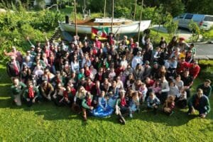 Um acampamento com Aurora Boreal: Como gaúchos comemoram a Semana Farroupilha perto do Polo Norte