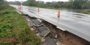 Rodovias federais no RS têm danos e alagamentos após fortes chuvas