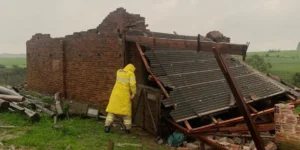 Sobe para 52 o número de municípios atingidos pelo temporal no RS