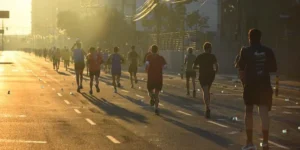 Fim de semana de Maratona Internacional em Porto Alegre