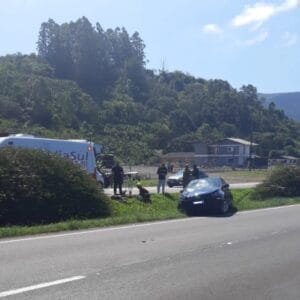 Atropelamento na BR-101 deixa pedestre ferido em Osório