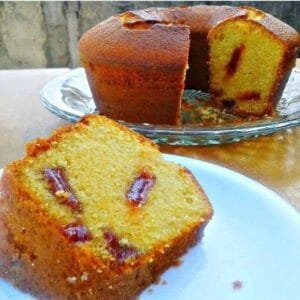 Bolo de Fubá Goiabada ❤