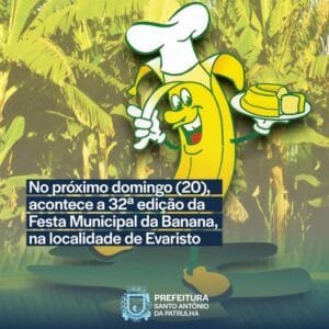 32ª Festa Municipal da Banana, na localidade de Evaristo, 5º Distrito de Santo Antônio da Patrulha