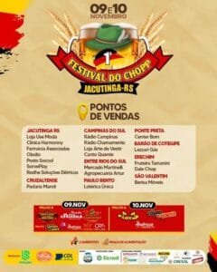 1° Festivaldo do Chopp de Jacutinga!!🍻🍻