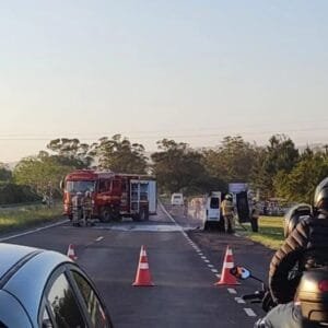 Mais um veículo pega fogo em Osório: Terceira ocorrência em menos de uma semana