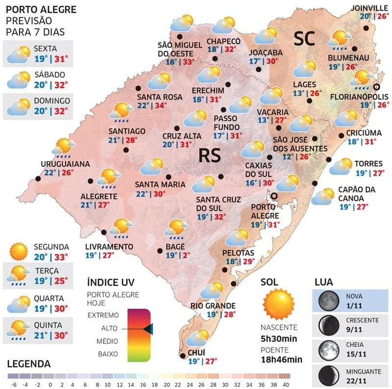 Chuva começa a chegar ao RS nesta Sexta-feira 1 WhatsApp Image 2024 10 31 at 17 12 06