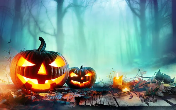 O Halloween é uma festa muito tradicional nos Estados Unidos 3 jack o lantern