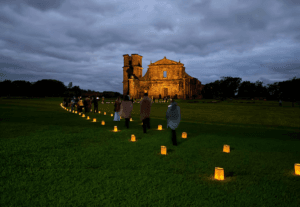 Em Novembro tem: Mostra de Cinema das Missões une cultura e história com exibições na catedral do sítio arqueológico de São Miguel Arcanjo