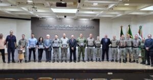 Policiais militares recebem homenagem da Câmara de Osório