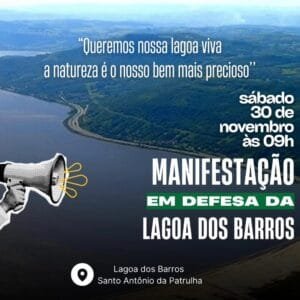 Manifestação contra liberação da ETE de Osório está marcada para ocorrer no dia 30