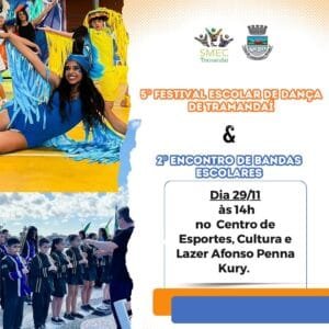 Prefeitura realizará 5º Festival Escolar de Dança de Tramandaí e 2º Encontro de Bandas Escolares