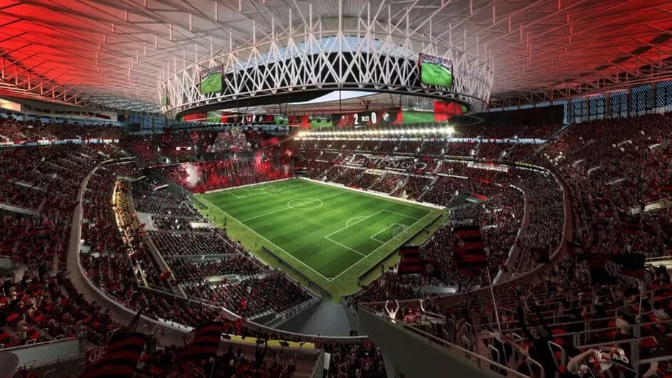 Novo estádio do Flamengo