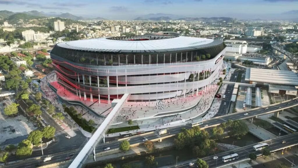 Novo estádio do Flamengo