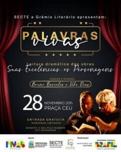 Descubra a riqueza da literatura local conhecendo obras de autores patrulhenses com o projeto Palavras Vivas!