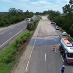 Após conclusão dos trabalhos, CCR ViaSul libera totalmente o tráfego da Freeway, em Glorinha