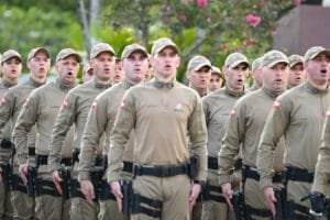 Polícia militar de Santa Catarina confirma a contratação de 650 militares