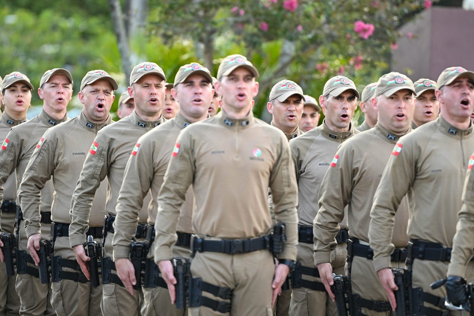Polícia militar de Santa Catarina confirma a contratação de 650 militares