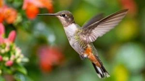 O significado místico de receber a visita de um beija-flor em seu jardim
