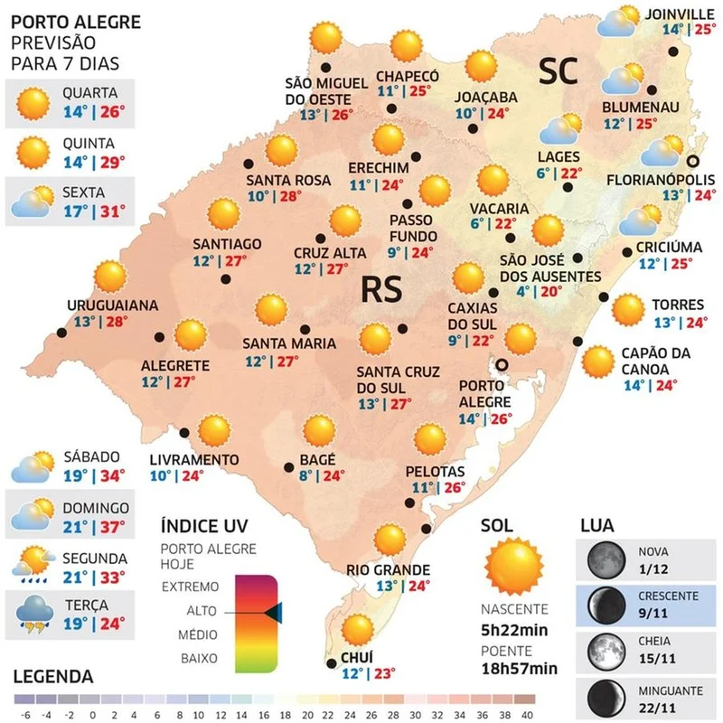 RS terá frio pela manhã e tempo aberto nesta Quarta-feira 1 WhatsApp Image 2024 11 12 at 19 32 43