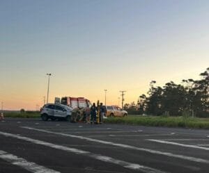 Dois acidentes de trânsito marcam final de tarde em Osório nesta Quinta-feira