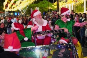 Nesse Sábado a Magia de Natal invadiu a cidade de Torres no Palco de Natal, ao lado da Praça XV