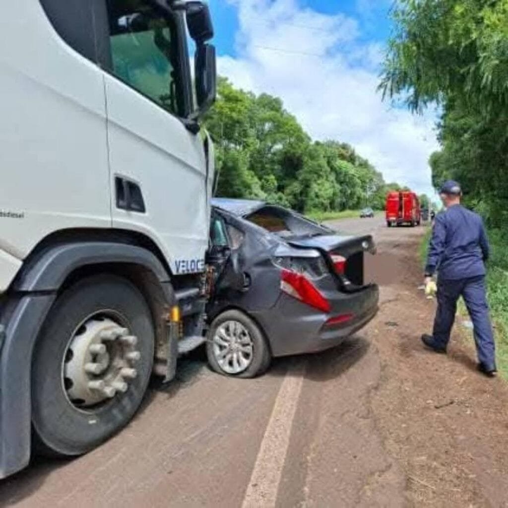 Acidente na BR-285, em Ijuí Acidente na BR-285, em Ijuí
