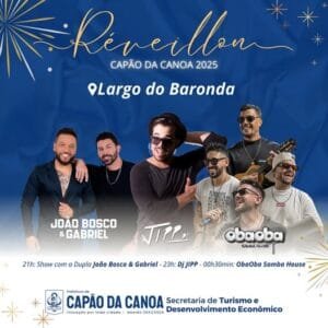 Prefeitura de Capão da Canoa organizou uma programação especial para o Réveillon 2025