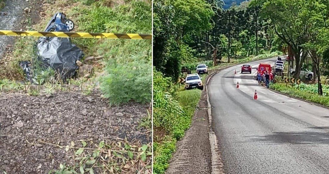 Um homem morreu em um acidente na ERS-324, na manhã deste domingo (15).