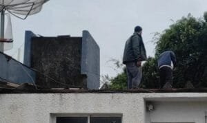 Vento Intenso causa destruição em Candiota