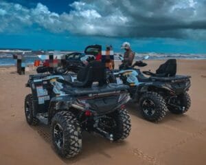 Quadriciclos chegam às praias do Litoral Norte para reforçar a segurança
