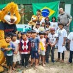 Brigada Militar realiza primeira formatura do Proerd em terra indígena no Litoral Norte