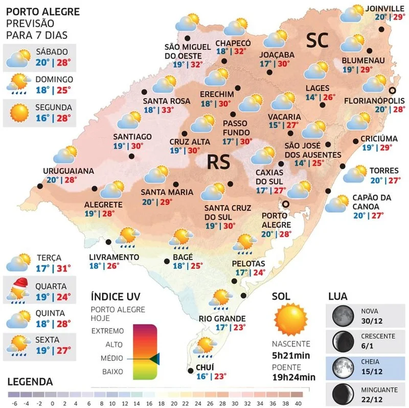 Sábado será de nuvens e chuva no RS 1 WhatsApp Image 2024 12 20 at 19 51 36