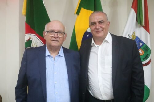 Prefeito de Osório Romildo Bolzan Júnior e Vice Ed Moraes anunciam as primeiras ações em discurso de posse na Câmara de Vereadores