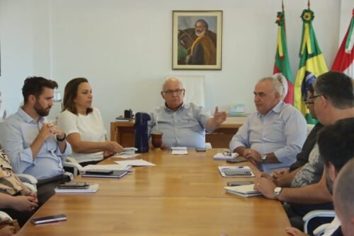 Recuperação da Lagoa do Marcelino foi um dos temas da reunião entre Corsan e Prefeitura de Osório
