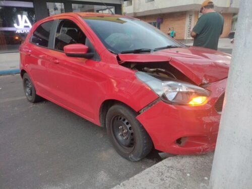 Acidente no centro de Osório causa transtornos no Trânsito