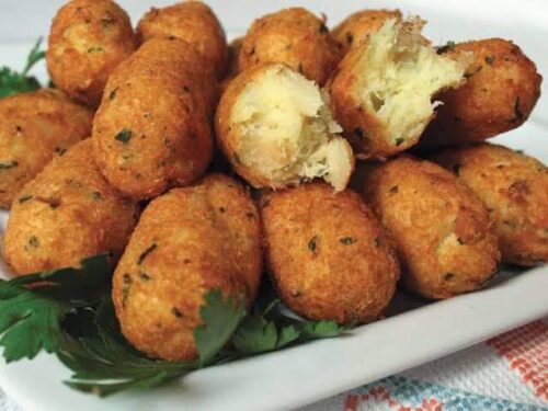 Bolinho de Bacalhau delicioso 