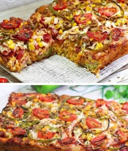 Torta super caprichada no forno pronta em minutos