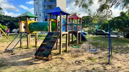BRINQUEDOS DA PRAÇA DAS CARRETAS SÃO LIBERADOS APÓS PERÍODO DE INTERDIÇÃO