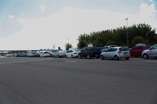 Congestionamento faz CCR liberar pagamento de pedágio na Freeway