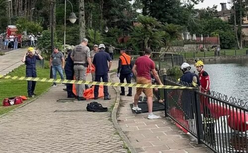 Corpo é encontrado no Lago Joaquina Rita Bier em Gramado