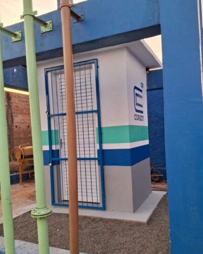 Obra no Reservatório Ecoville, no bairro Pitangueiras, em SAP, fortalece a segurança no abastecimento de água