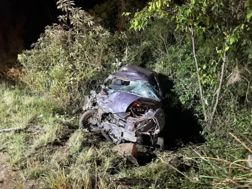 Acidente na Rota do Sol deixa motorista ferido em Garibaldi