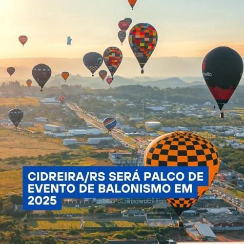 Cidreira se prepara para receber, em 2025, um evento de balonismo que promete movimentar a cidade e atrair visitantes de diversas regiões.