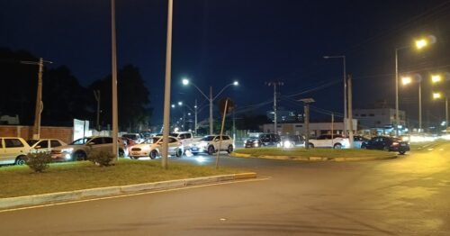 Congestionamento no Retorno do Litoral afeta moradores de Osório