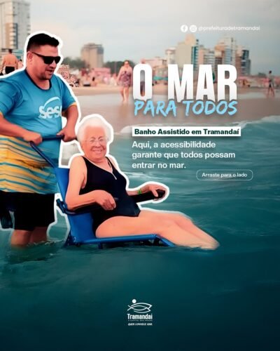 INCLUSÃO E ACESSIBILIDADE NO VERÃO DE TRAMANDAÍ!