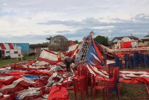 PREFEITURA DE OSÓRIO REALIZA LEVANTAMENTO DOS ESTRAGOS APÓS TEMPORAL DE DOMINGO