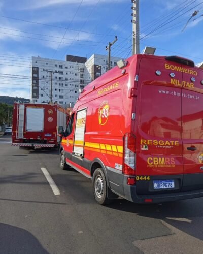 Adolescente de 15 anos é atropelado no centro de Osório e encaminhado ao hospital
